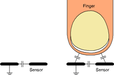 Figure 1. Capacitive sensor